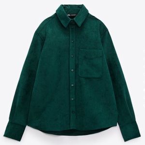 Zara Corduroy Overshirt